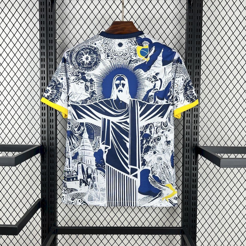 Brésil Christ rédempteur Édition Spéciale Bleu et Blanc 25/26