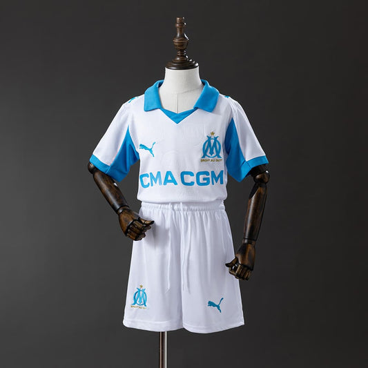 Kit Enfant Olympique Marseille OM Domicile 25/26
