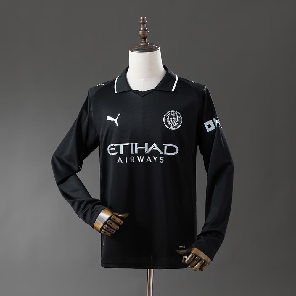 Manchester City Extérieur Manches Longues 25/26