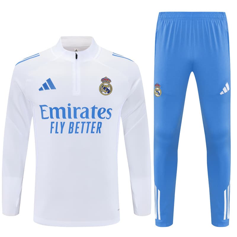 Survêtement Real Madrid Blanc 25/26