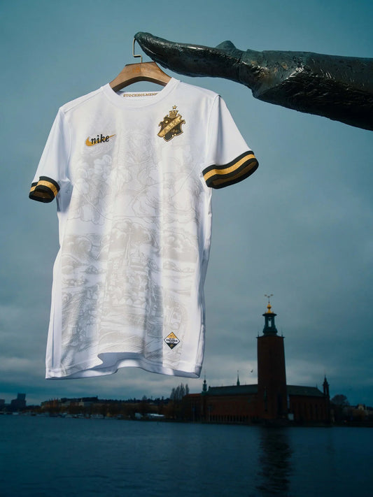 Maillot AIK Fotboll Stockholm Royal Edition Blanc (ÉDITION LIMITÉE) Homme