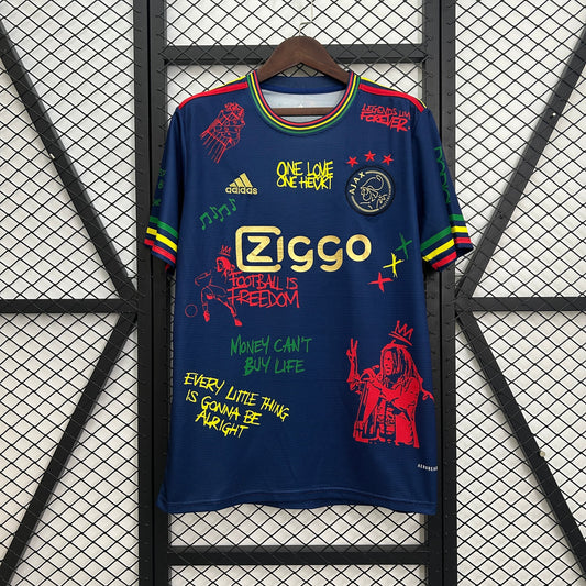 Ajax Amsterdam Édition Spéciale Bob Marley Bleu 25/26