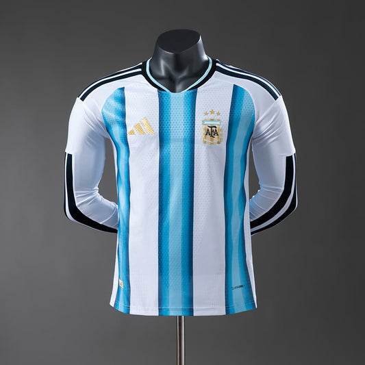 Argentine Domicile Manches Longues Coupe du Monde 2026