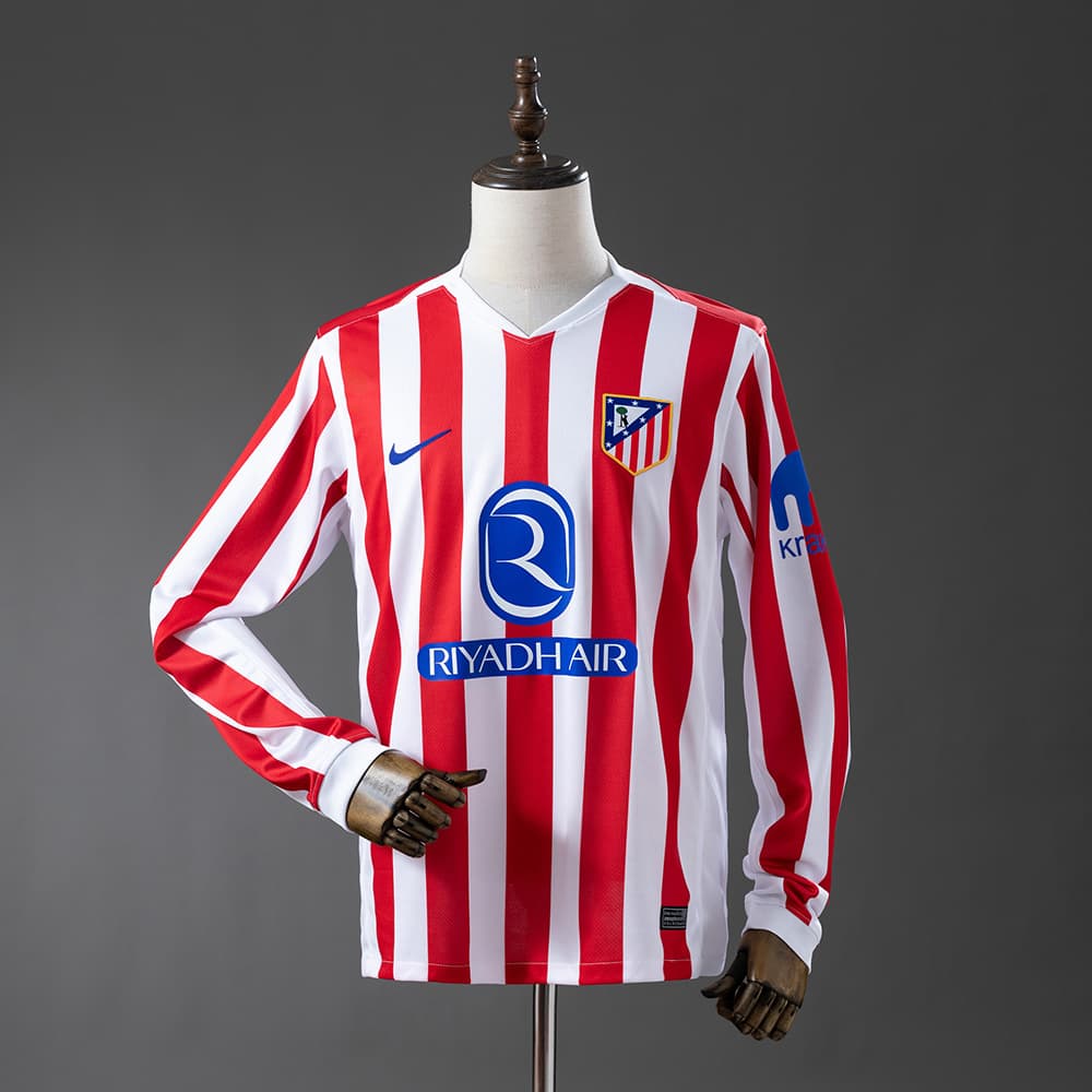 Atlético Madrid Domicile Manches Longues 25/26