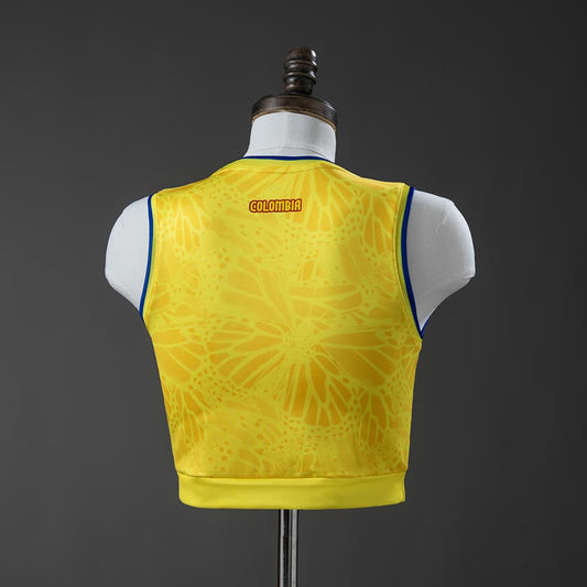 Colombie Femme Crop Top Domicile Coupe du Monde 2026