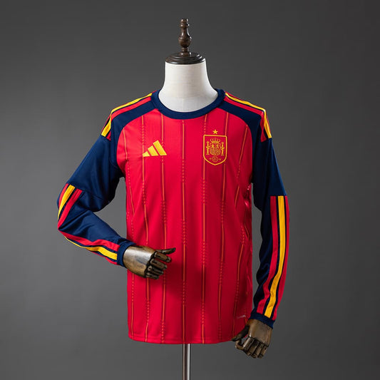 Espagne Domicile Manches Longues Coupe du Monde 2026