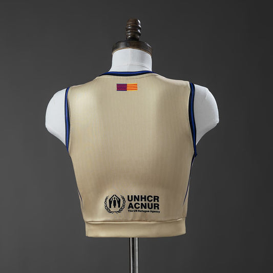 FC Barcelone Femme Crop Top Extérieur 25/26