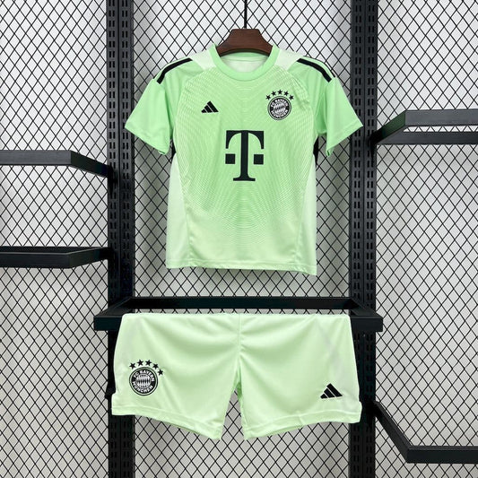 KIT Enfant Bayern Munich Gardien Vert 25/26
