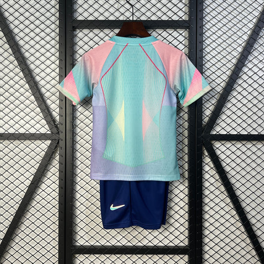 KIT Enfant FC Barcelone Concept Bleu 25/26