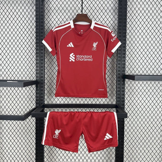 KIT Enfant Liverpool Domicile 25/26