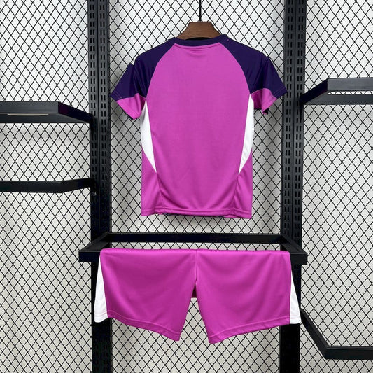 KIT Enfant Real Madrid Gardien Violet 25/26