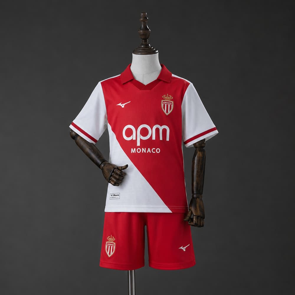 Kit Enfant AS Monaco Domicile 26/27