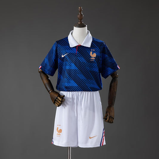 Kit Enfant Équipe de France Domicile Coupe du Monde 2026