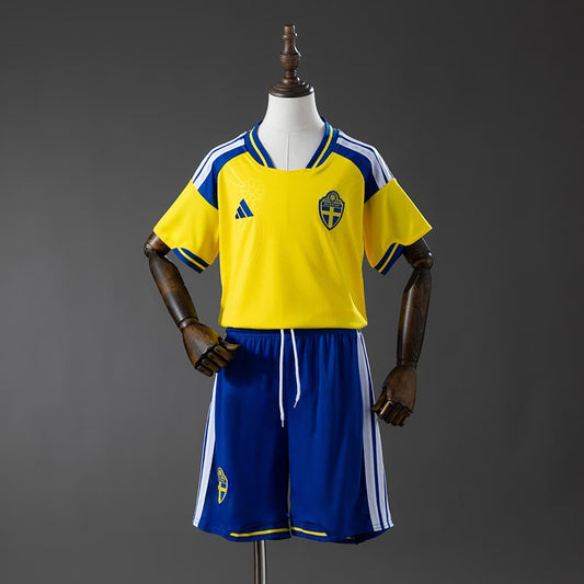Kit Enfant Suède Domicile Coupe du Monde 2026