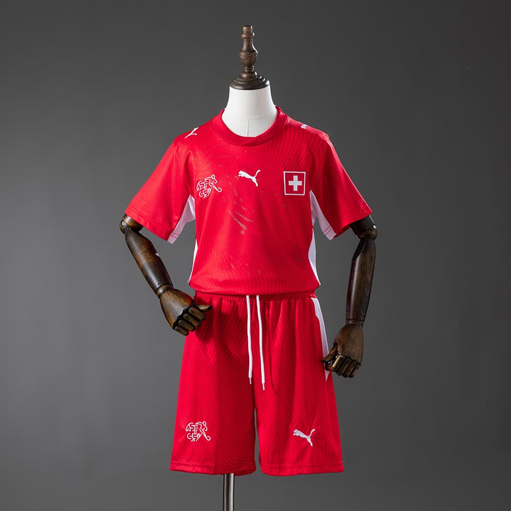 Kit Enfant Suisse Domicile Coupe du Monde 2026