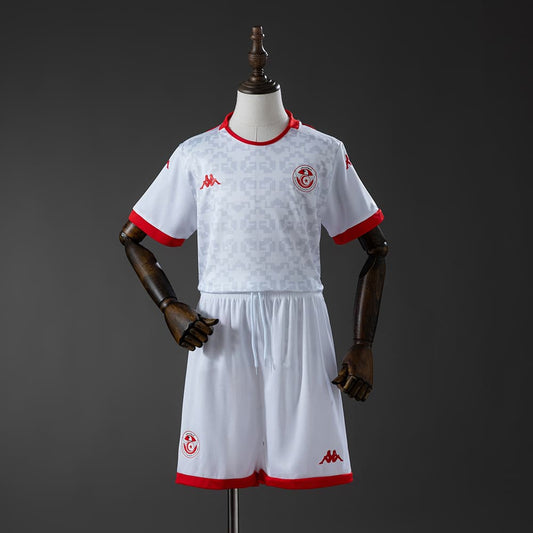 Kit Enfant Tunisie Extérieur Coupe du Monde 2026