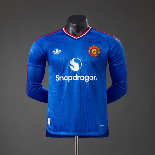 Manchester United Extérieur Manches Longues 26/27