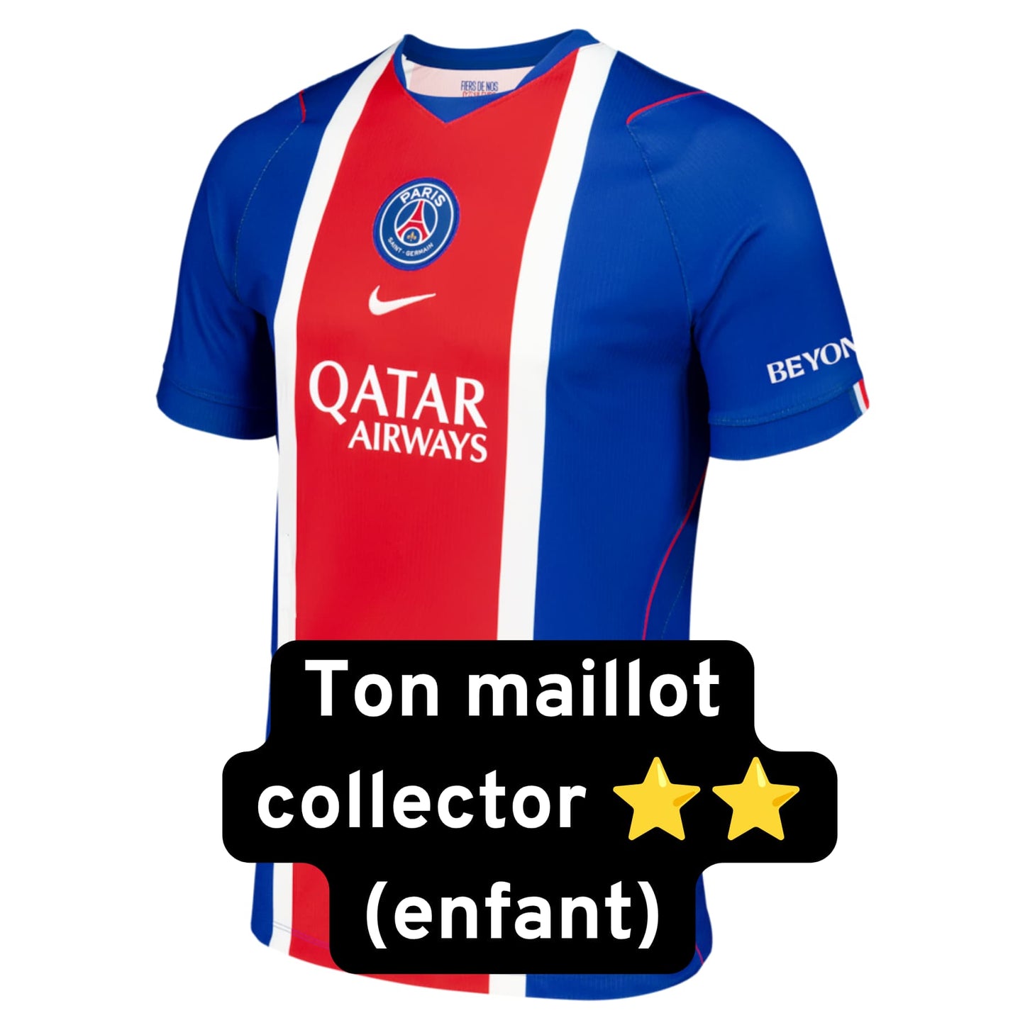 Paris SG Enfant 2 étoiles Domicile Collector 26/27 (Précommande)