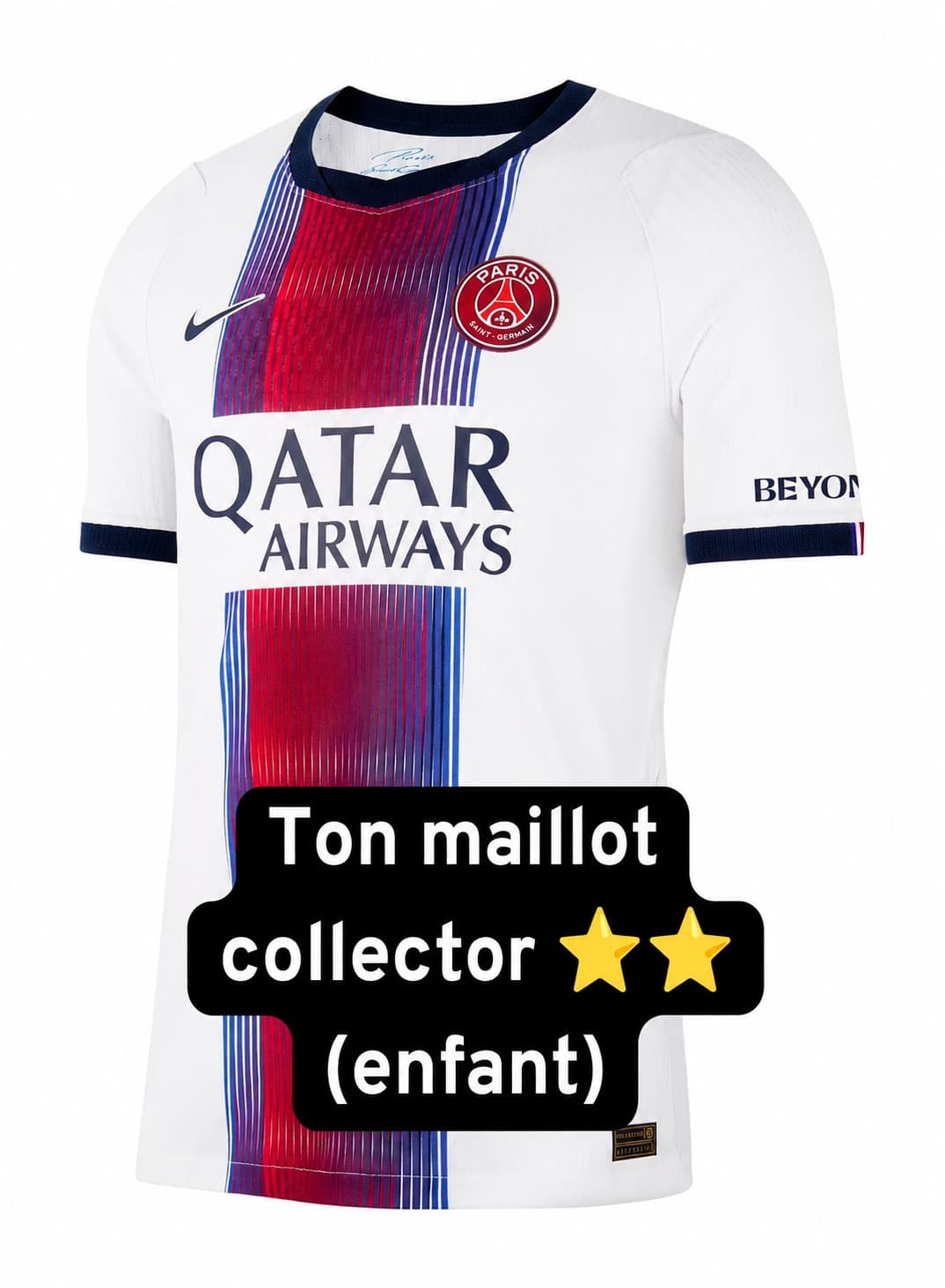 Paris SG Enfant 2 étoiles Extérieur Collector 26/27