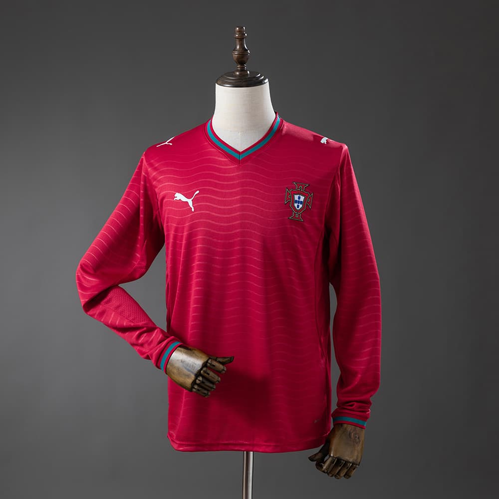 Portugal Domicile Manches Longues Coupe du Monde 2026