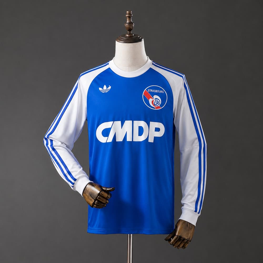 RC Strasbourg Rétro Domicile Manches Longues 78/79