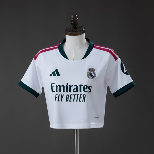 Real Madrid Femme Crop Top Domicile 26/27
