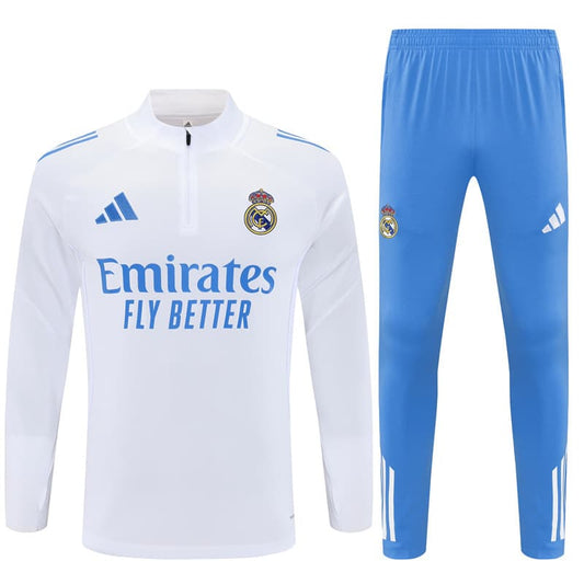 Survêtement Real Madrid Blanc 25/26