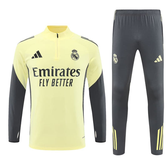 Survêtement Real Madrid Jaune 25/26