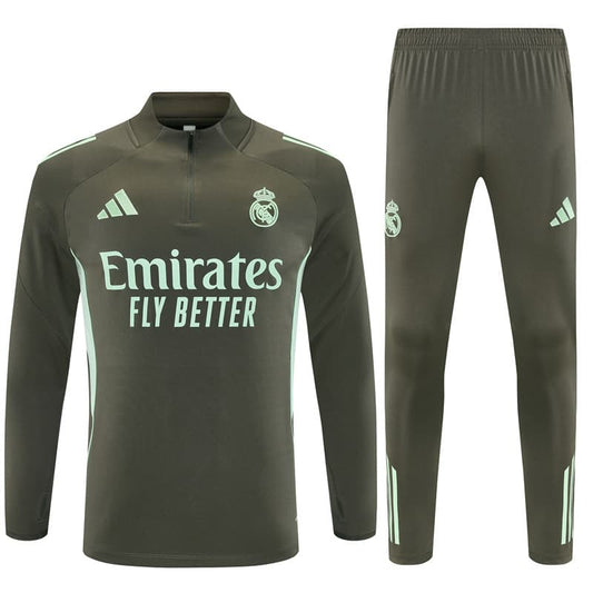 Survêtement Real Madrid Kaki 25/26